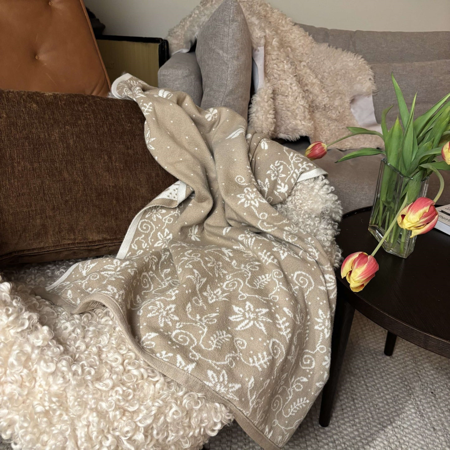 Newborn Namnfilt - Little Blossom