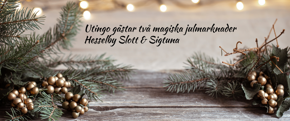Julmarknader som utingo kommer besöka