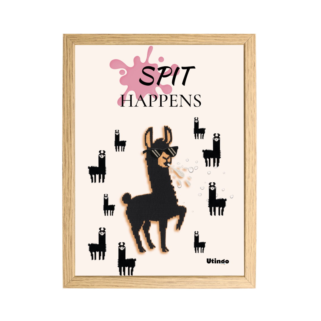 Poster - Spit Happens