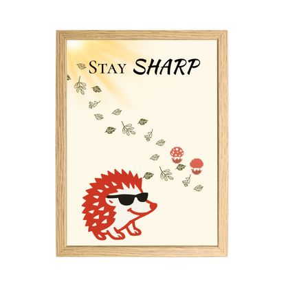 Poster - Stay Sharp