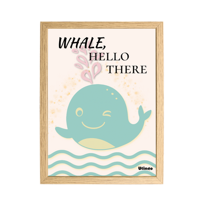 Poster - Whale Hello