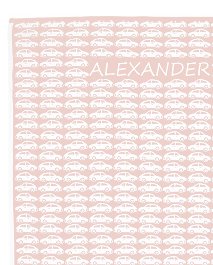 Newborn Namnfilt - Little Cars