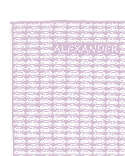 Newborn Namnfilt - Little Cars