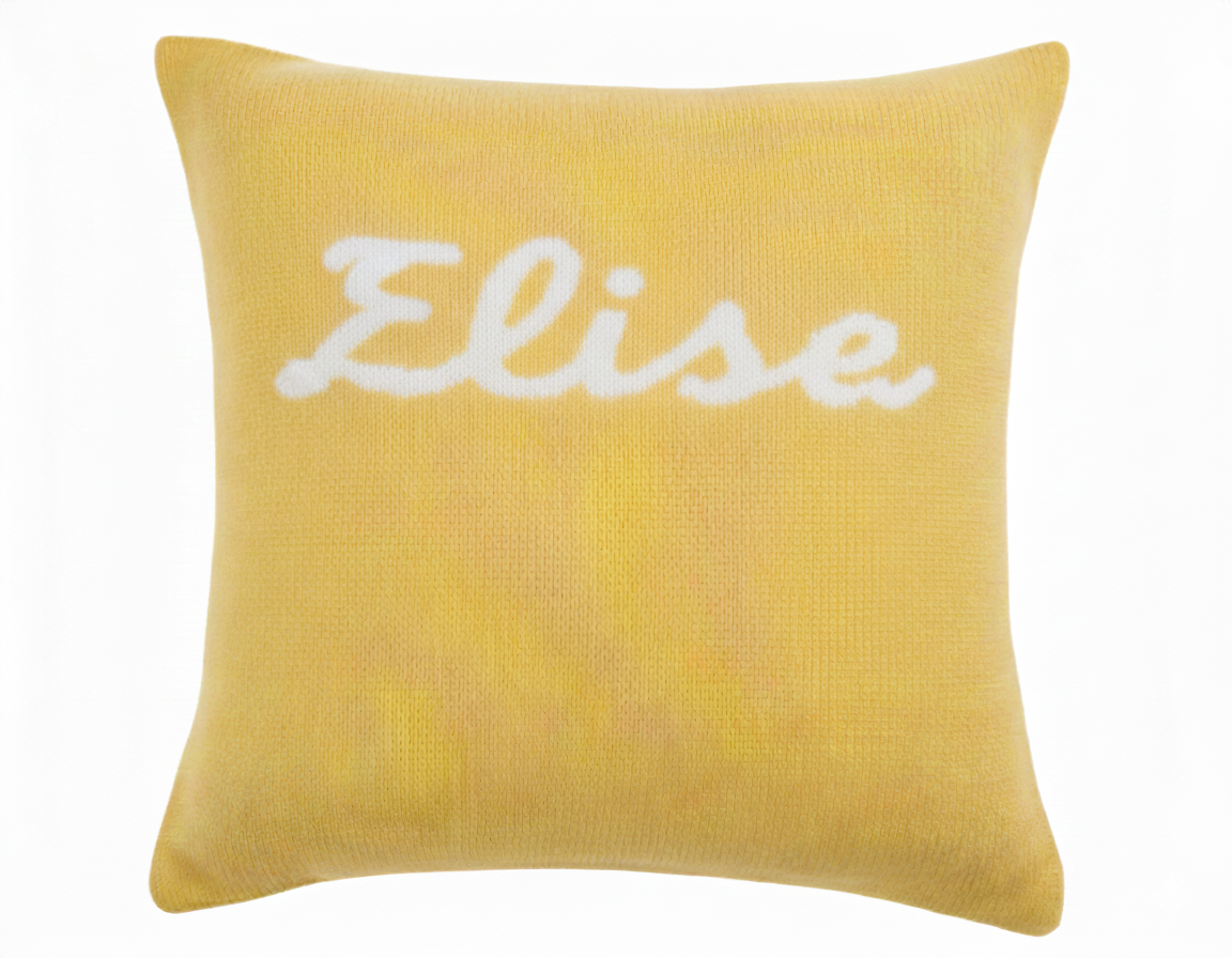 personlig kudde med namn